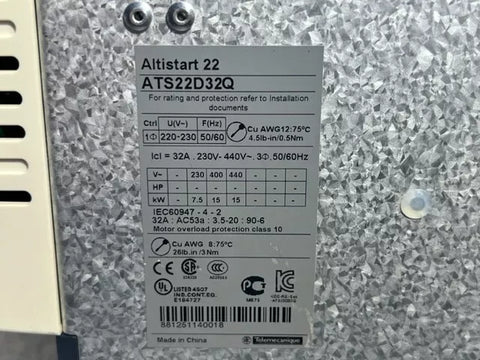 SCHNEIDER ELECTRIC ATS22D32Q