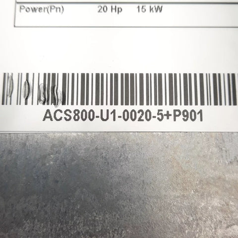 ABB ACS800-U1-0020-5+P901