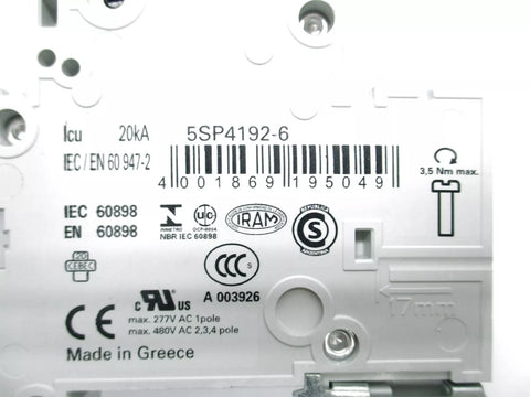 SIEMENS 5SP4192-6