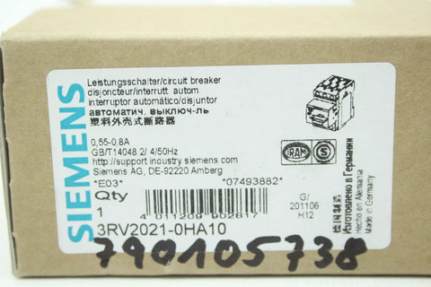 SIEMENS 3RV2021-0HA10