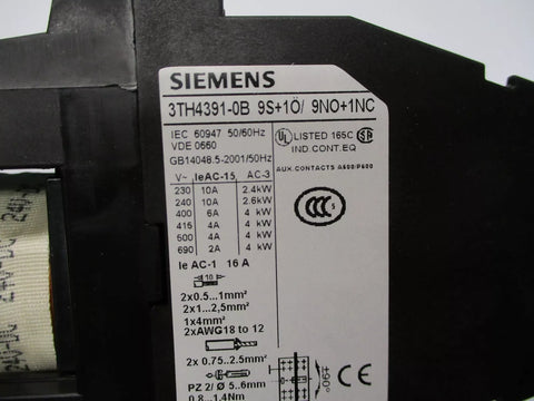 SIEMENS 3TH4391-0BB4