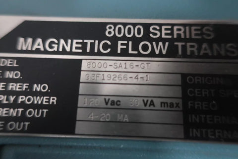 Foxboro 8000-SA16-GT