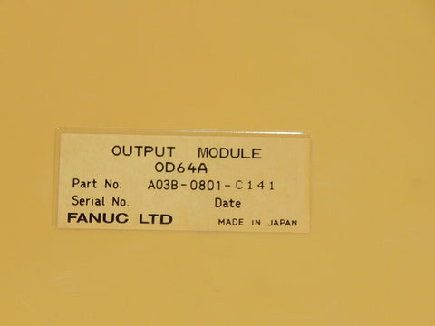 FANUC A03B-0801-C141