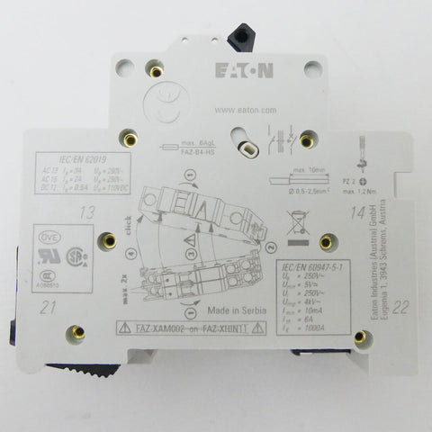 EATON FAZ-B6/1 + FAZ-XHIN11