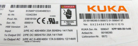 KUKA ECMAP1D3404BE531