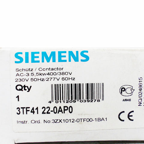 SIEMENS 3TF4122-0AP0