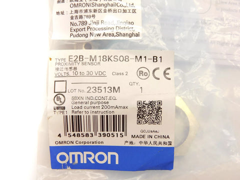 Omron E2B-M18KS08-M1-B1