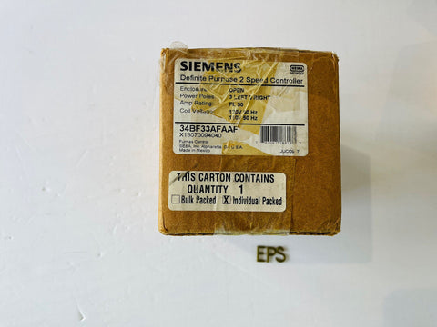 SIEMENS 34BF33AFAAF