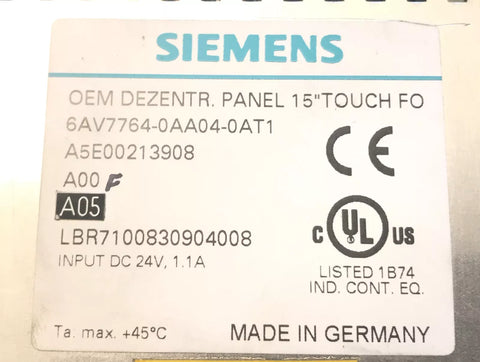 Siemens 6AV7764-0AA04-0AT1