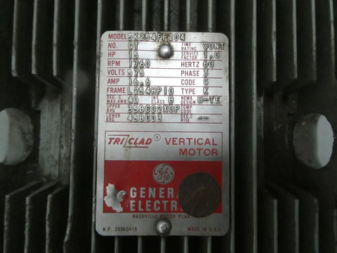 General Electric 5K254FP204