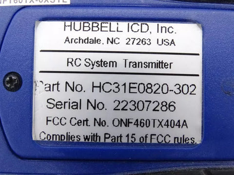 HUBBELL HC31E0820-302