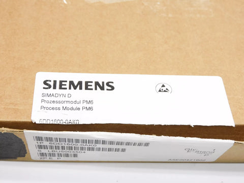 SIEMENS 6DD1600-0AK0