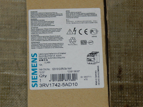 SIEMENS 3RV1742-5AD10