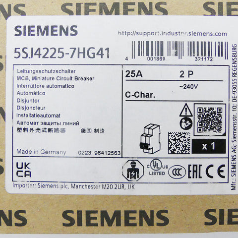 SIEMENS 5SJ4225-7HG41