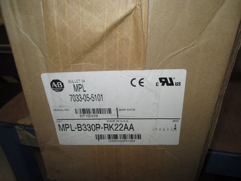 ALLEN BRADLEY MPL-B330P-RK22AA