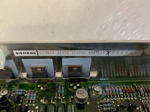 SIEMENS 6SC9-834-0EH52