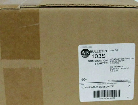 ALLEN BRADLEY 103S-AWDJ2-CB25DK-TE