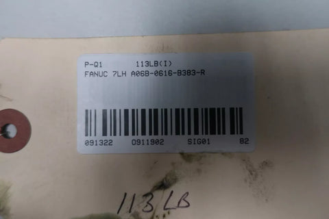 FANUC 7LH A06B-0616-B383-R