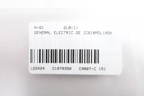 General Electric IC610MDL105A