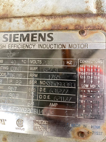 Siemens 1LE20022CB114AA3