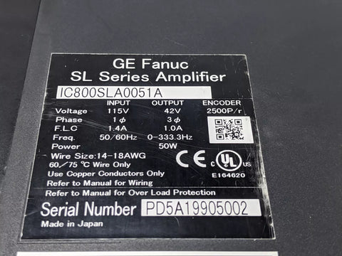 Fanuc IC800SLA0051A