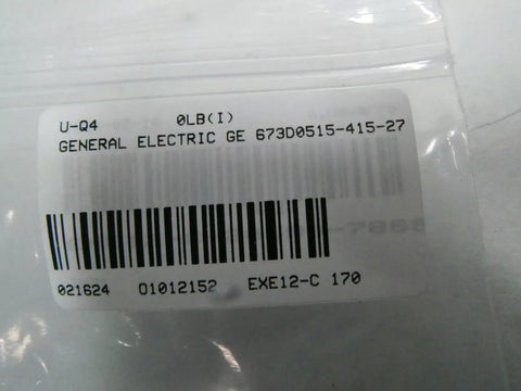 General Electric 673D0515-415-27