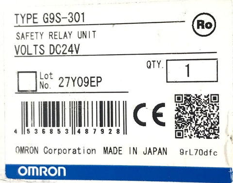 OMRON G9S-301 DC24