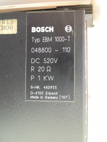 BOSCH REXROTH EBM1000-T