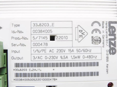 LENZE 33.8203_E
