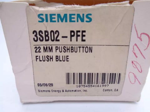 SIEMENS 3SB02-PFE