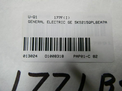 General Electric 5KS215QPL6EA7A