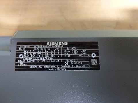 SIEMENS 1FT6064-1AF71-3EH1-Z