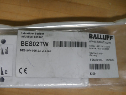 BALLUFF BES IKV-025.23-G-Z-S4