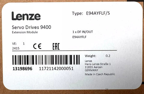 Lenze E94AYFLF/S