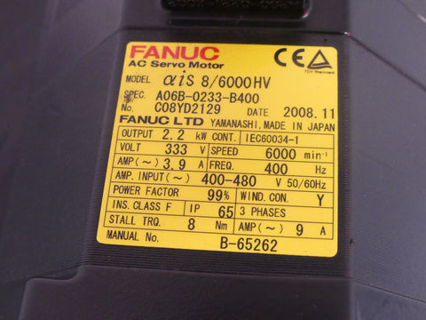 FANUC A06B-0233-B400