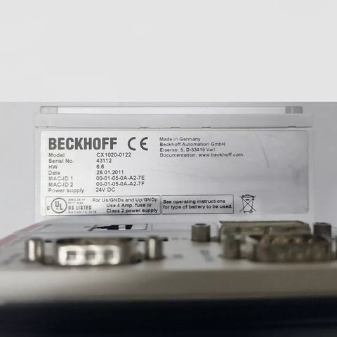 BECKHOFF CX1020-0122