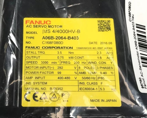 Fanuc A06B-2064-B403