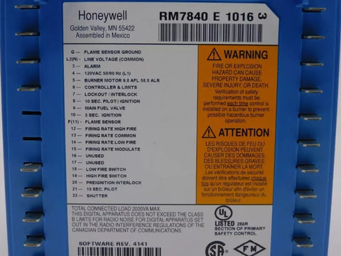 HONEYWELL RM7840E1016