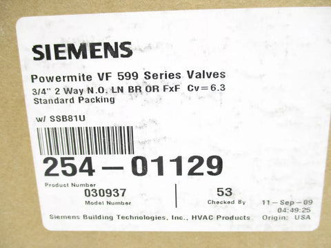 SIEMENS 254-01129