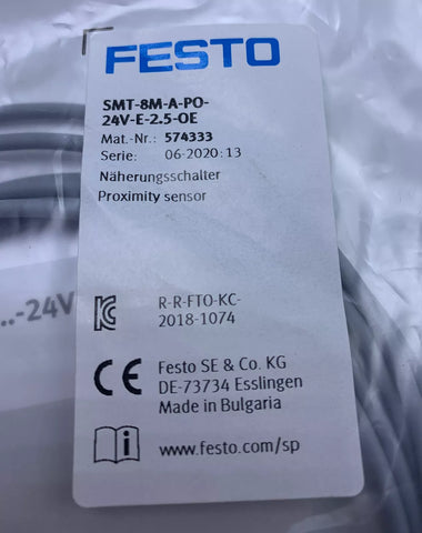 FESTO SMT-8M-A-PO-24V-E-2.5-OE