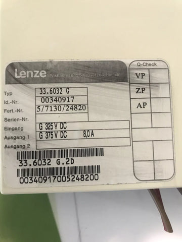 LENZE 33.6032 G