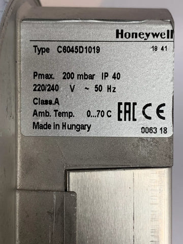 HONEYWELL C6045D1019