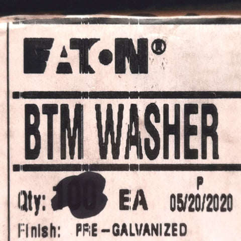 EATON BTM WASHER