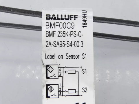 BALLUFF BMF 235K-PS-C-2A-SA95-S4-00,3