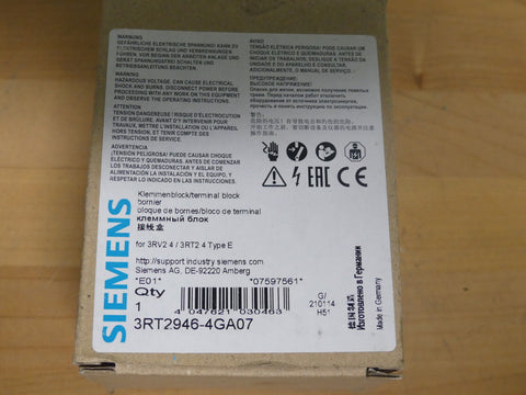 SIEMENS 3RT2946-4GA07