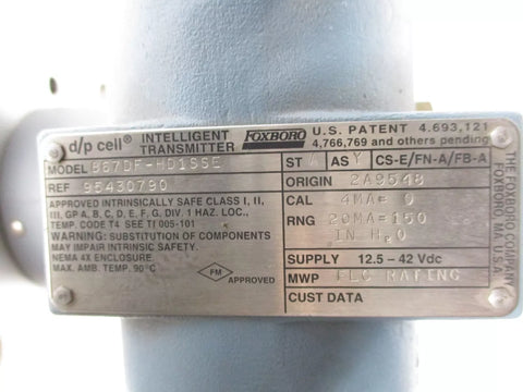 FOXBORO 867DF-HD1SSE