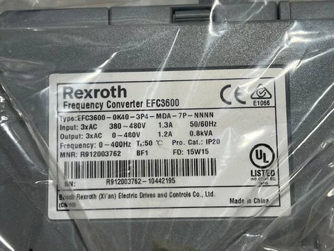 REXROTH EFC3600-0K40-3P4-MDA-7P-NNNN