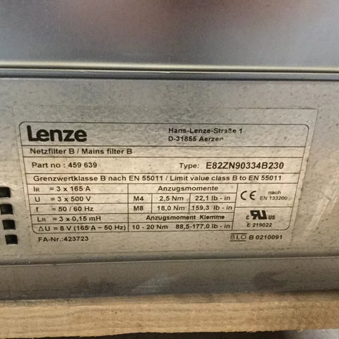 LENZE E82ZN90334B230