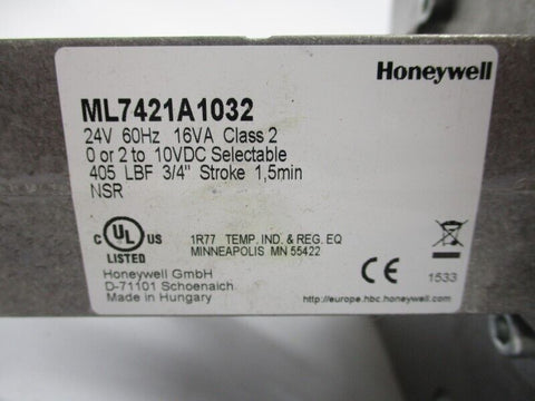 HONEYWELL ML7421A1032