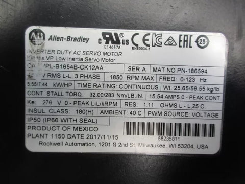 ALLEN BRADLEY VPL-B1654B-CK12AA